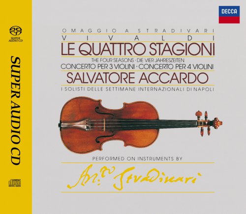 Salvatore Accardo - Vivaldi: The Four Seasons, 2 Concertos (1987) [2022 SACD]