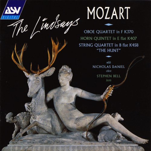 The Lindsays - Mozart: Oboe Quartet, Horn Quintet & String Quartet 'The Hunt' (1996)