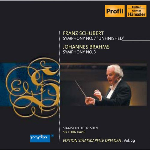 Sir Colin Davis & Staatskapelle Dresden - Schubert: Symphony No. 8 in B minor, D. 759, "Unfinished" - Symphony No. 3 (2011) FLAC