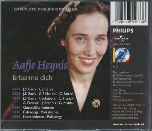 Aafje Heynis - The Complete Philips Recordings (2014) [6CD Box Set]