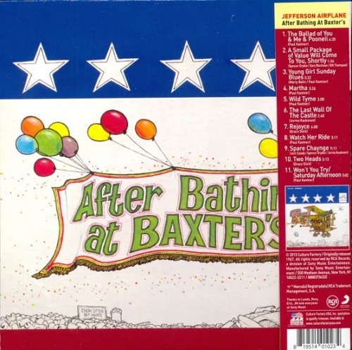 Jefferson Airplane - After Bathing At Baxter's (1967) [2013]