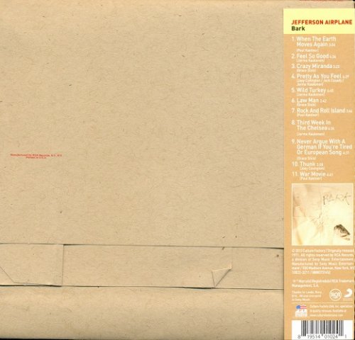 Jefferson Airplane - Bark (1971) [2013]