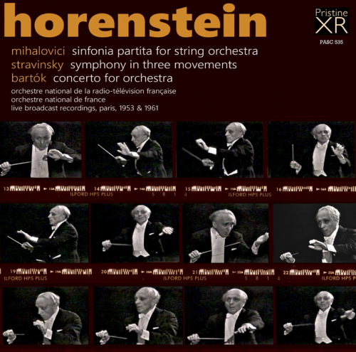 Jascha Horenstein, Orchestre National de France - Mihalovici: Sinfonia partita / Stravinsky: Symphony in 3 movements / Bartok: Concerto for orchestra (2018) [Hi-Res]