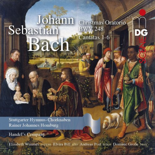 Elizabeth Wimmer, Elvira Bill, Andreas Post, Dominic Grosse, Stuttgarter Hymnus-Chorknaben, Handel's Company, Rainer Johannes Homburg - Bach: Christmas Oratorio, BWV 248 (2020) [Hi-Res]