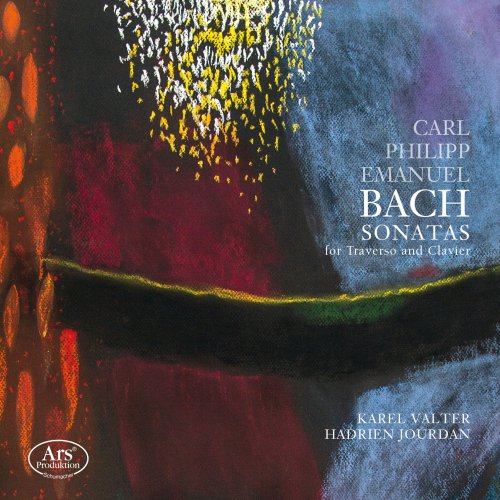 Karel Valter, Hadrien Jourdan - C.P.E. Bach: Sonatas for Traverso & Harpsichord (2023)