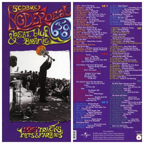 Various Artist - 5 CD Box Nederbeat Beat, Bluf & Branie 63 - 69 (2001)