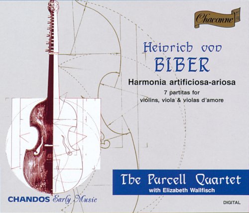 The Purcell Quartet, Elizabeth Wallfisch - Biber: Harmonia Artificioso-Ariosa (1994) CD-Rip