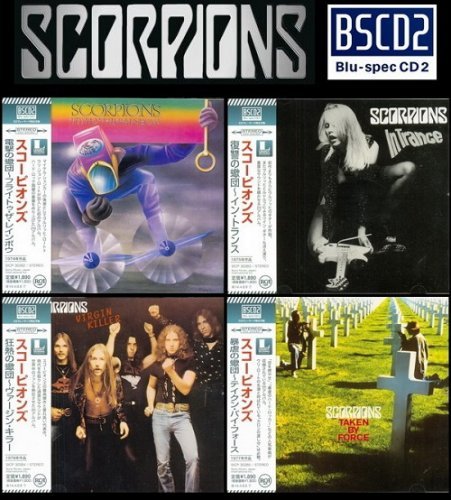 Scorpions - 4 Blu-spec CD2 Albums Collection (2013) CD-Rip