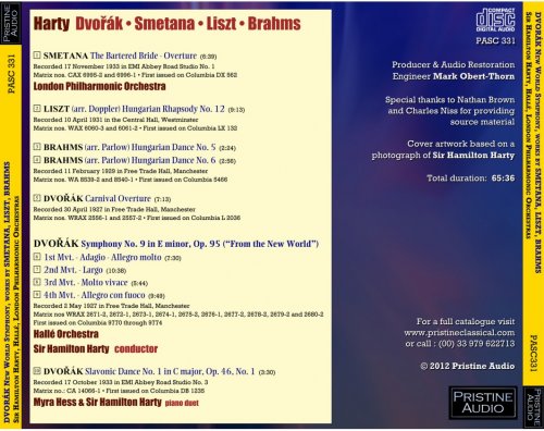 Hamilton Harty - Dvorak, Smetana, Liszt & Brahms (1927-33) [2012]