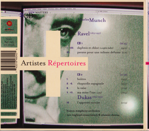 Charles Munch, Boston Symphony Orchestra - Munch Conducts Ravel & Dukas (2001)