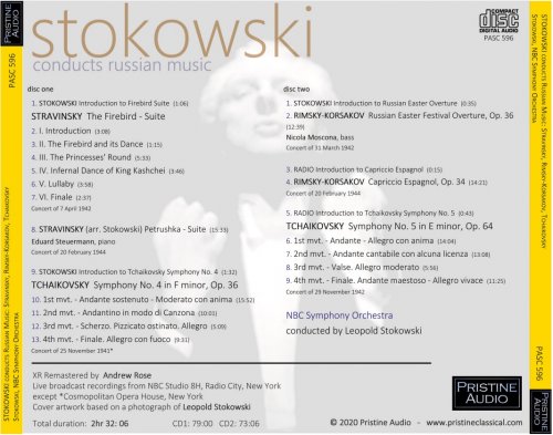 Leopold Stokowski - Stokowski conducts Russian Music (1941-44) [2020] Hi-Res