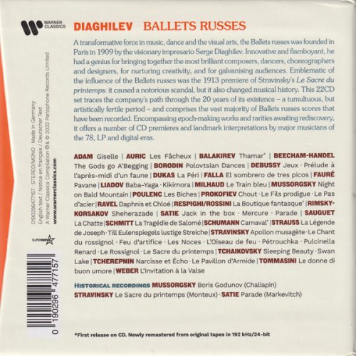 VA - Diaghilev: Ballets Russes (2022) [22CD Box Set]
