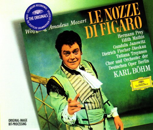 Hermann Prey, Edith Mathis, Gundula Janowitz, Dietrich Fischer-Dieskau, Karl Bohm - Mozart: Le nozze di Figaro (1997)