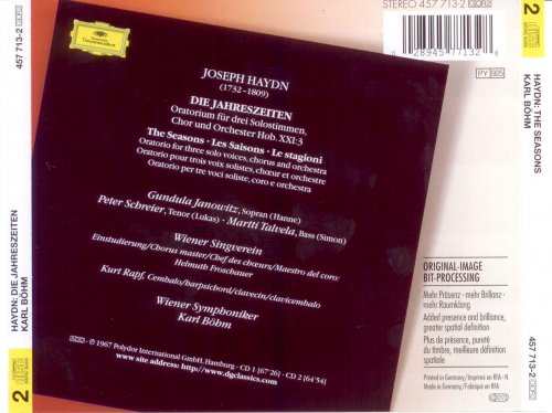 Gundula Janowitz, Peter Schreier, Martti Talvela, Karl Bohm - Haydn: Die Jahreszeiten / The Seasons (1998)