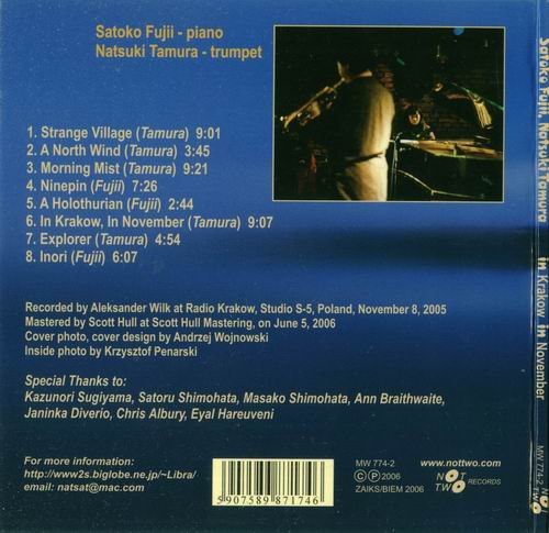 Satoko Fujii, Natsuki Tamura - In Krakow In November (2006)