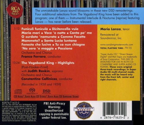 Mario Lanza - Mario! Lanza At His Best (2006) [SACD]