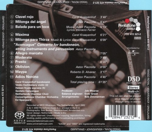 Carel Kraayenhof - Tango Royal (2002) [SACD]