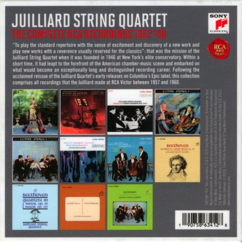 Juilliard String Quartet - The Complete RCA Recordings 1957-60 (2019) [11CD Box Set]