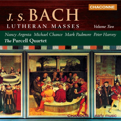 Nancy Argenta, Purcell Quartet - J.S. Bach: Lutheran Masses, Volume 2 (2000)