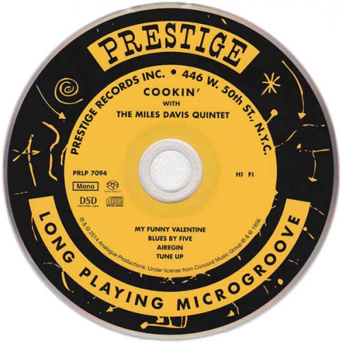 Miles Davis - Cookin' with the Miles Davis Quintet (2014) [SACD]