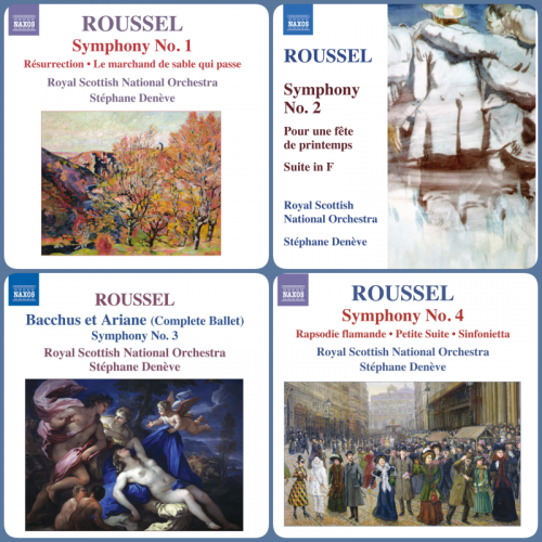 Royal Scottish National Orchestra, Stéphane Denève - Roussel: Symphony No. 1-4 (2007-2010)