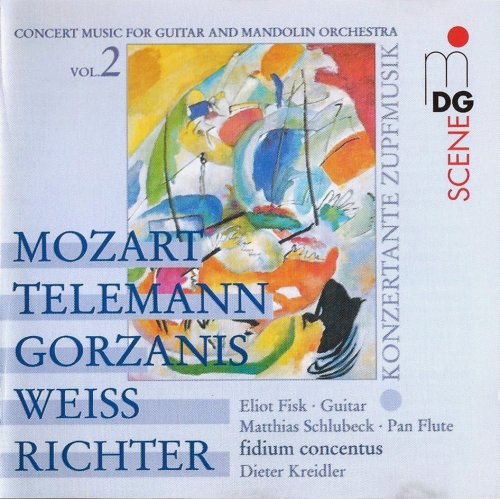 Eliot Fisk, Fidium Concentus, Dieter Kreidler - Music for Guitar and Mandolin Orchestra Vol. 2: Mozart, Telemann, Weiss, Richter (2000) CD-Rip