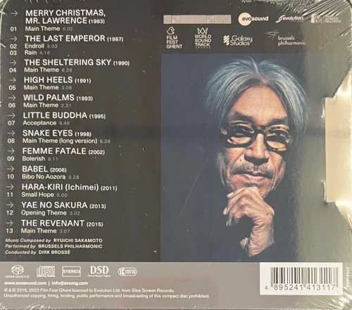 Dirk Brosse, Brussels Philharmonic - Ryuichi Sakamoto: Music For Film (2016) [2022 SACD]