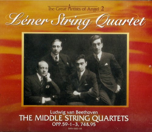 Léner String Quartet - Beethoven: The Middle String Quartets (1997) [3CD]