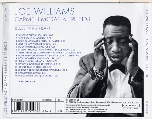 Joe Williams & Carmen McRae - Blues in My Heart (1979)