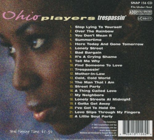 Ohio Players - Trespassin' (2003) [CD-Rip]