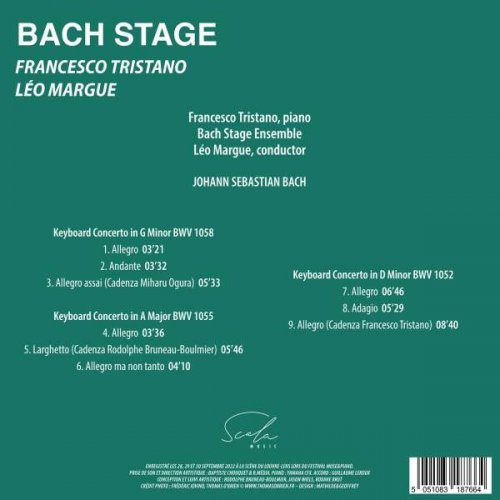 Francesco Tristano Schlimé, Léo Margue, Bach Stage Ensemble - Bach Stage (2023) [Hi-Res]