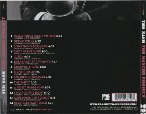Ted Nash - The Mancini Project (2008) [CD-Rip]