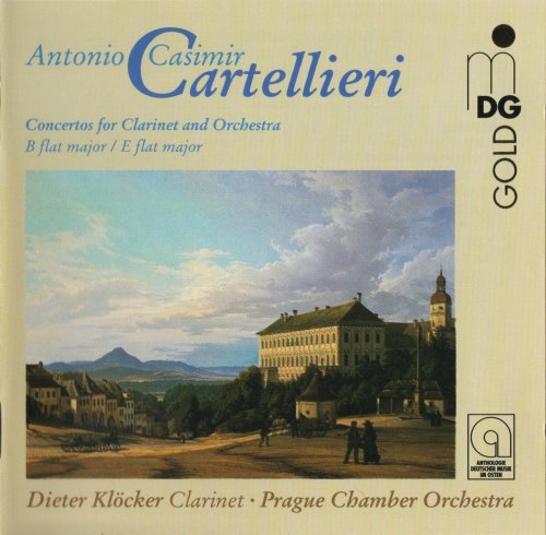 Dieter Klöcker, Prague Chamber Orchestra - Cartellieri: Concertos for Clarinet and Orchestra (1996) CD-Rip