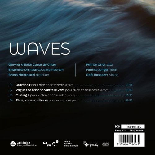 Ensemble Orchestral Contemporain, Bruno Mantovani - Waves (2023) [Hi-Res]