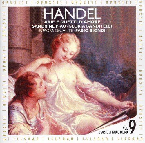Sandrine Piau, Gloria Banditelli, Europa Galante, Fabio Biondi - Handel: Arie e Duetti d'Amore (1996) CD-Rip