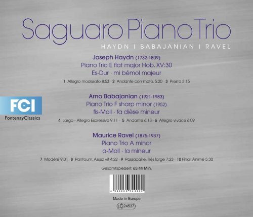 Saguaro Piano Trio - Saguaro Piano Trio: Haydn, Babajanian & Ravel (2014)