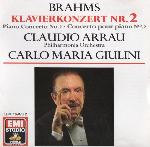 Claudio Arrau, Carlo Maria Giulini - Brahms: Piano Concerto No.2 (1988)