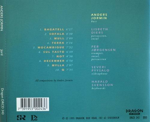 Anders Jormin - Jord (1995) 320 kbps+CD Rip