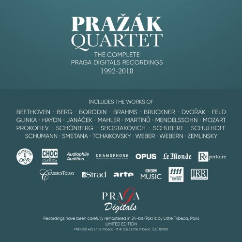 Prazak Quartet - The Complete Praga Digitals Recordings 1992-2018 (2022) [50CD Box Set]