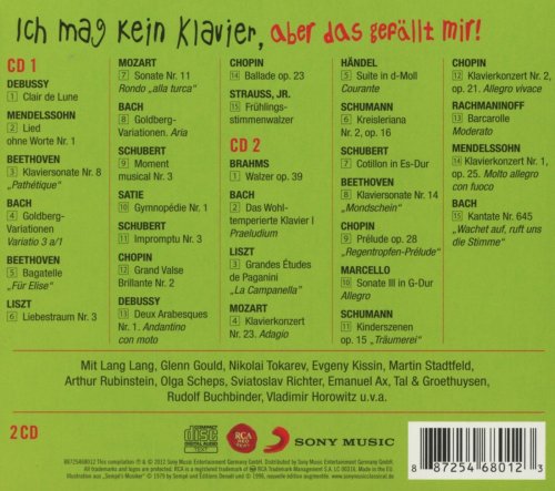 VA - Ich mag kein Klavier, aber das gefällt mir! (2012)