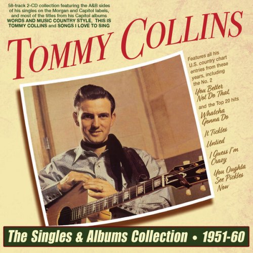 Tommy Collins - The Singles & Albums Collection 1951-60 (2023)