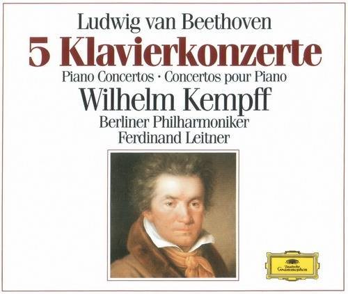 Wilhelm Kempff, Berliner Philharmoniker, Ferdinand Leitner - Beethoven: 5 Piano Concertos (1998) CD-Rip