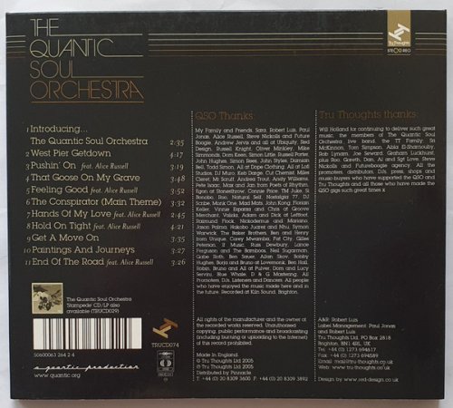 The Quantic Soul Orchestra - Pushin' On (2005) [CD-Rip]
