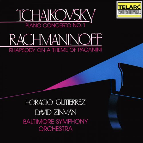 David Zinman - Tchaikovsky: Piano Concerto No. 1 in B-Flat Minor, Op. 23, TH 55 - Rachmaninoff: Rhapsody on a Theme of Paganini, Op. 43 (2021)