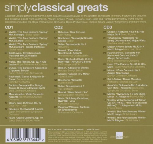 VA - Simply Classical Greats (2016)