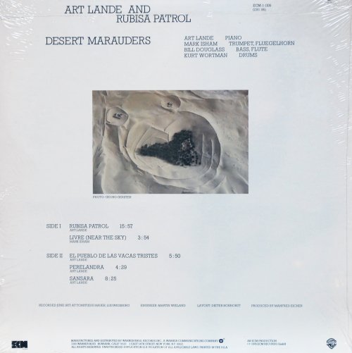 Art Lande & Rubisa Patrol - Desert Marauders (1978) LP