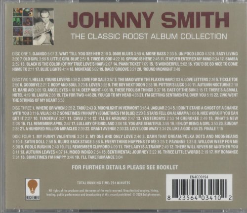 Johnny Smith - The Classic Roost Album Collection (2020) [4CD Box Set]