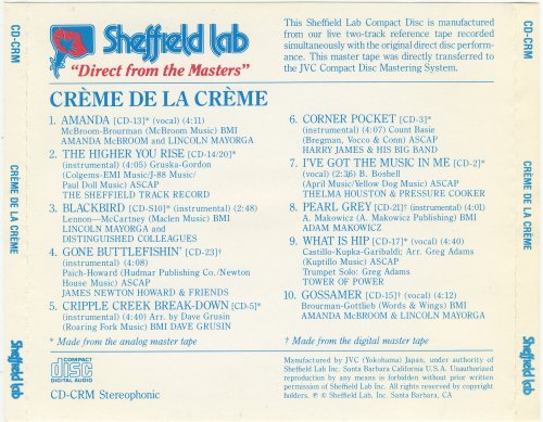 VA - Creme De La Creme (1984)