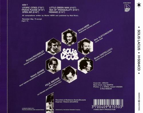 Solis Lacus - Solis Lacus (1975) CD Rip