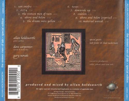 Allan Holdsworth - The Sixteen Men Of Tain (2003) {Special Edition}